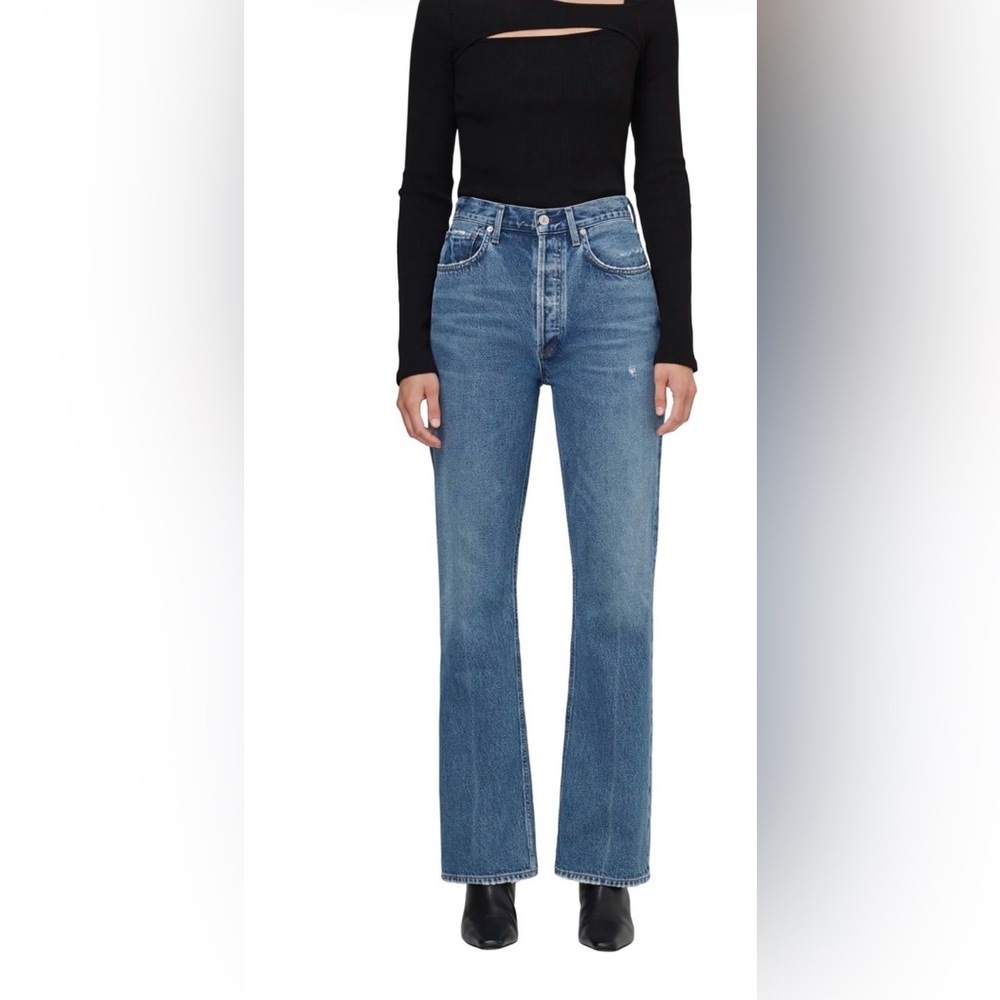 Citizens of Humanity NWT "Libby" Distressed Blue Jeans |100% Cotton | Size 26